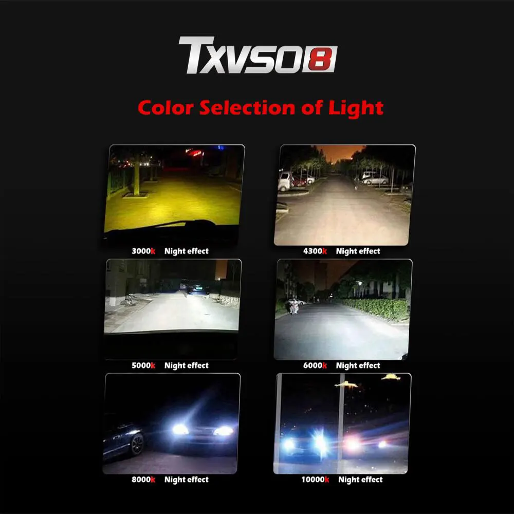 Ксеноновая лампа TXVSO8 H8 H9 H11 типа 12 в 70 Вт HID однолучевая фара с балластом OEM для