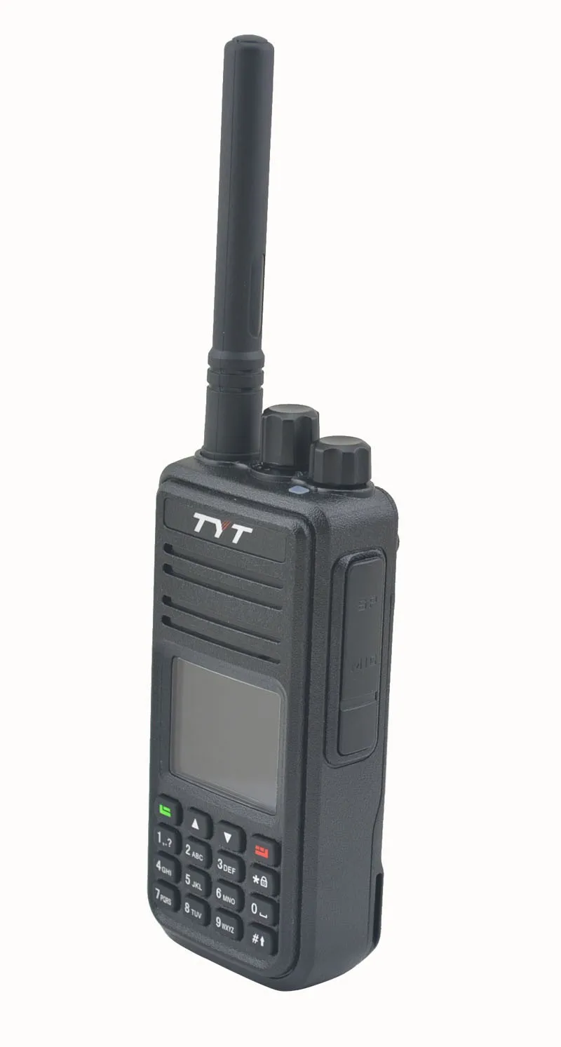 Tytera TYT md-380 md380 УКВ 136-174 мГц с Кабель для программирования и CD DMR цифровой Портативный двухстороннее Радио 1000ch Двухканальные рации