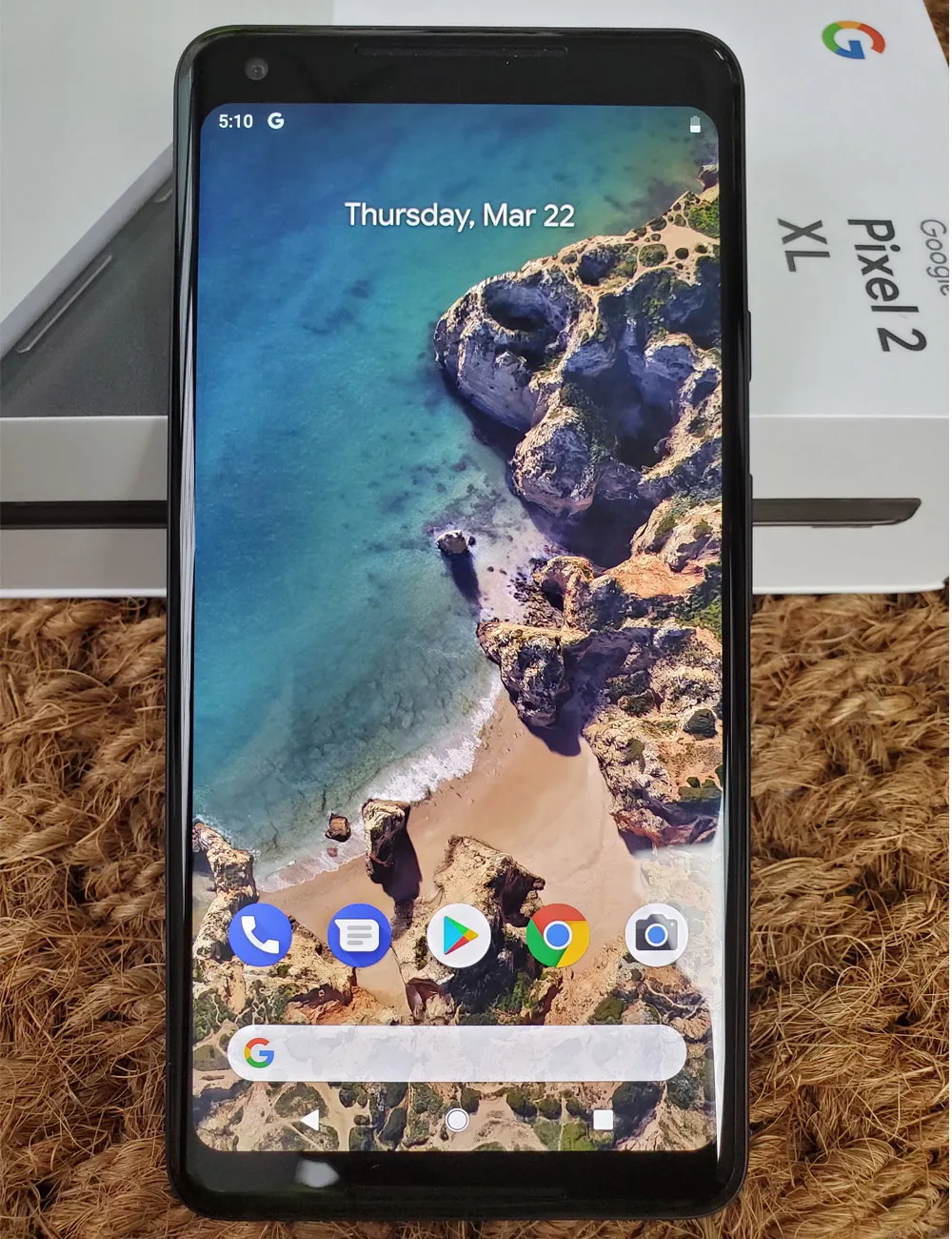 Разблокированный смартфон Google Pixel 2 XL, четыре ядра, 4 Гб ОЗУ, 64 ГБ/128 Гб ПЗУ, 1440x2880, 4G LTE, 6,0 дюйма, мобильный телефон