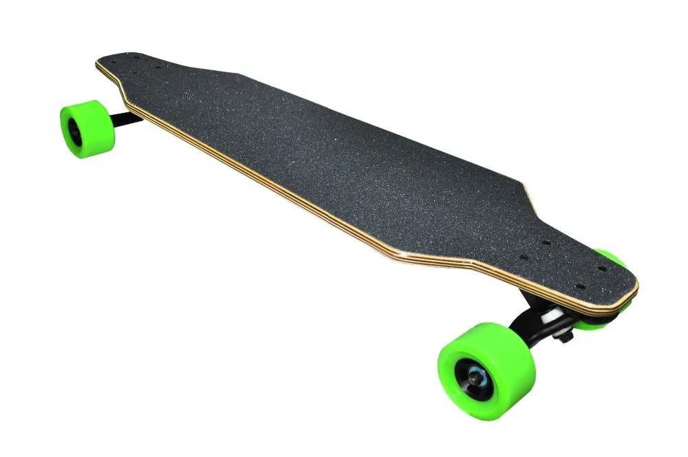 Download Green wheels 1200w Freestyle electric skateboard clear ...