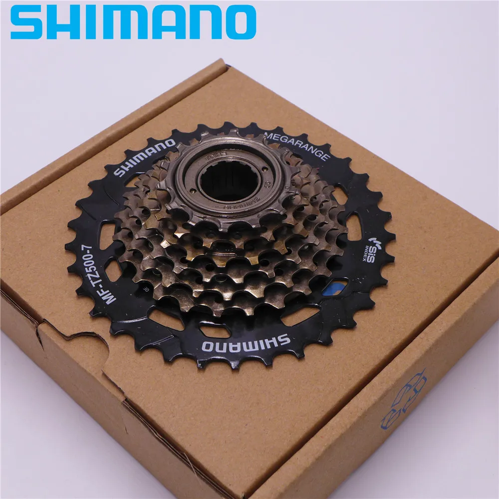 SHIMANO Tourney MF TZ500 6 7 Speed MTB Bicycle Multiple Freewheel TZ500 ...