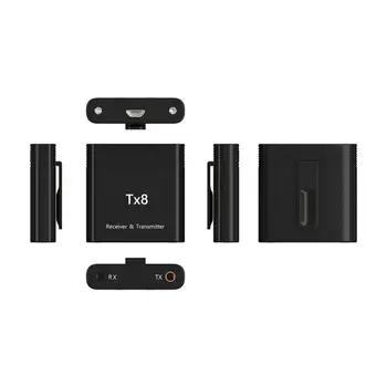 

2-in-1 Music Audio Transceiver Receiver Transmitter For Bluetooth 5.0 Plug-and-play Portable Adapter