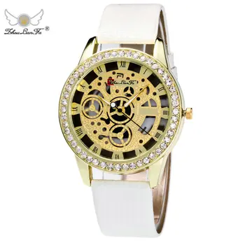 

zhou lian fa Hot-selling Watch Luxury Women Watch Men WristWatch Gold Dial Hollow Dress Watch relogio masculino Clocks Gifts