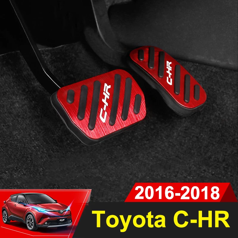 Aluminum Brake Pedal+Accelerator Pedal Cover For Suzuki Vitara Escudo 2015-2017