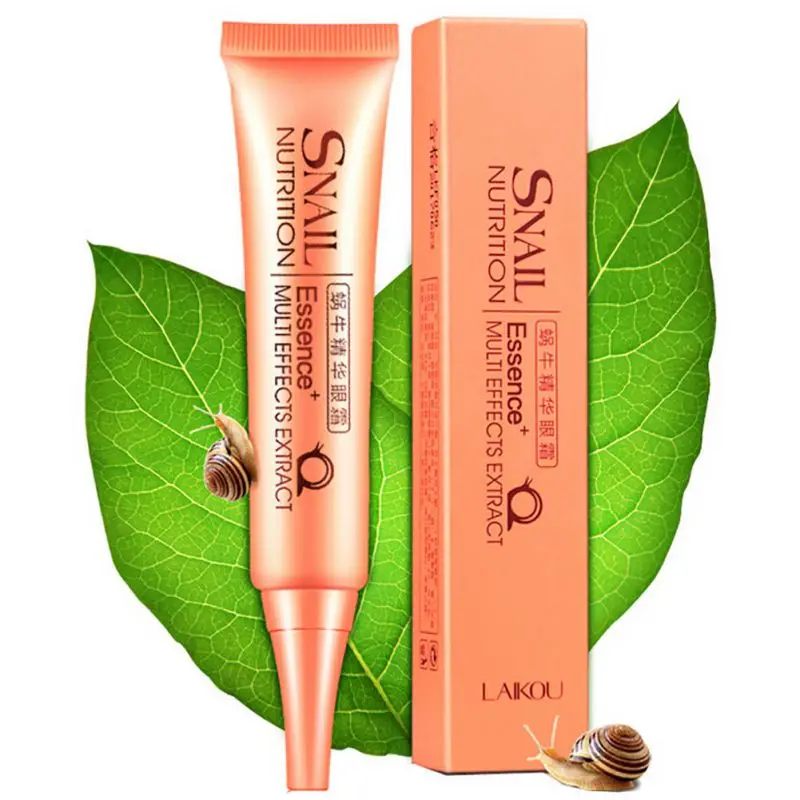 30g Snail Repair Eye Cream Essence Moisturizer Anti Aging Anti Puffiness Wrinkle And Dark Circle