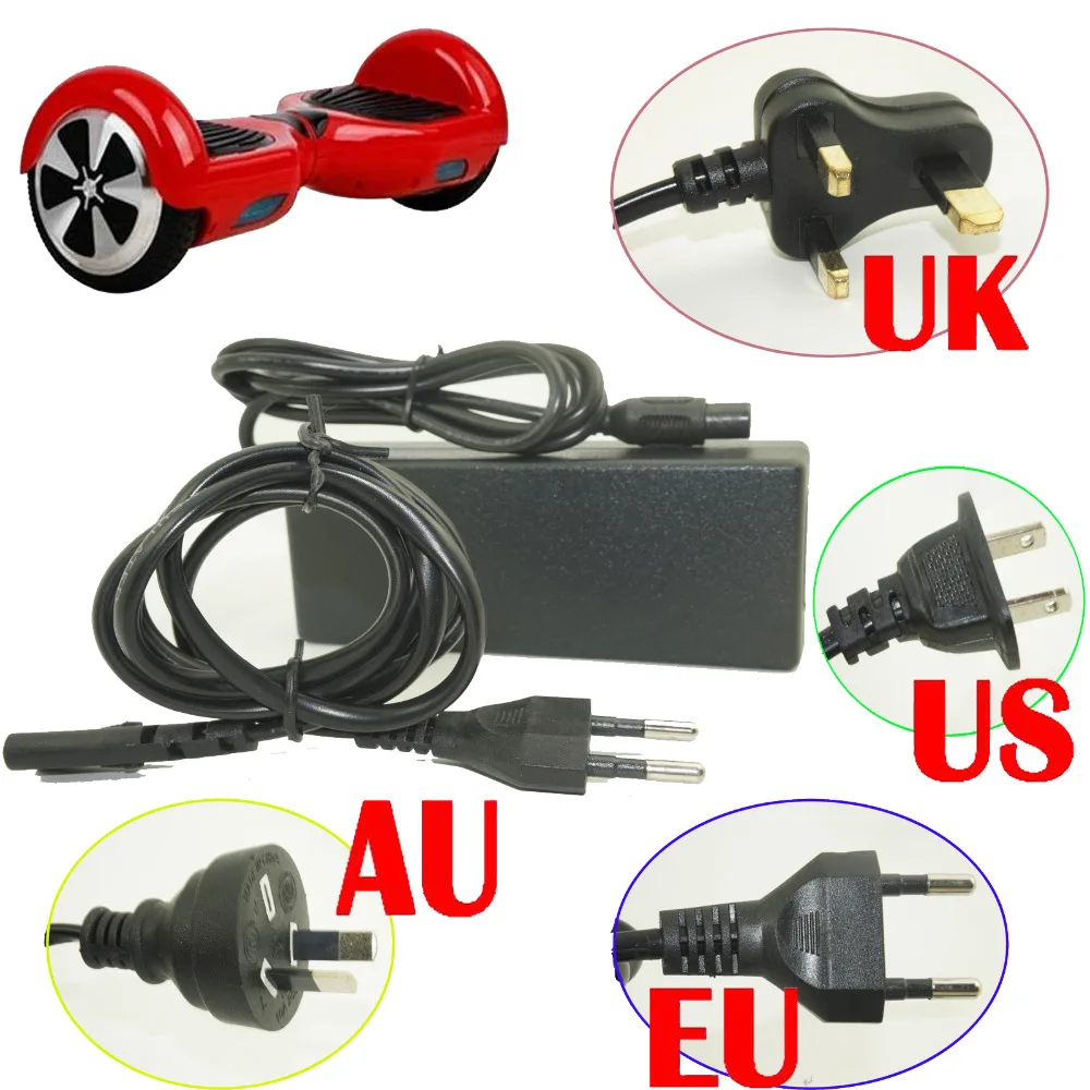 42V Power Adapter Charger For 2 Wheel Self Balance Electric Scooter Hoverboard - 110V / 220V | Инструменты