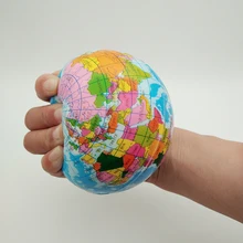 Anti Stress toys Relief World Map Foam Ball Atlas Globe Palm Ball Planet Earth Ball Toys for Chrildren Girls Boys 100mm 6pcs Anti Stress toys Relief World Map Foam Ball Atlas Globe Palm Ball Planet Earth Ball Toys for Chrildren Girls Boys 100mm 6pcs