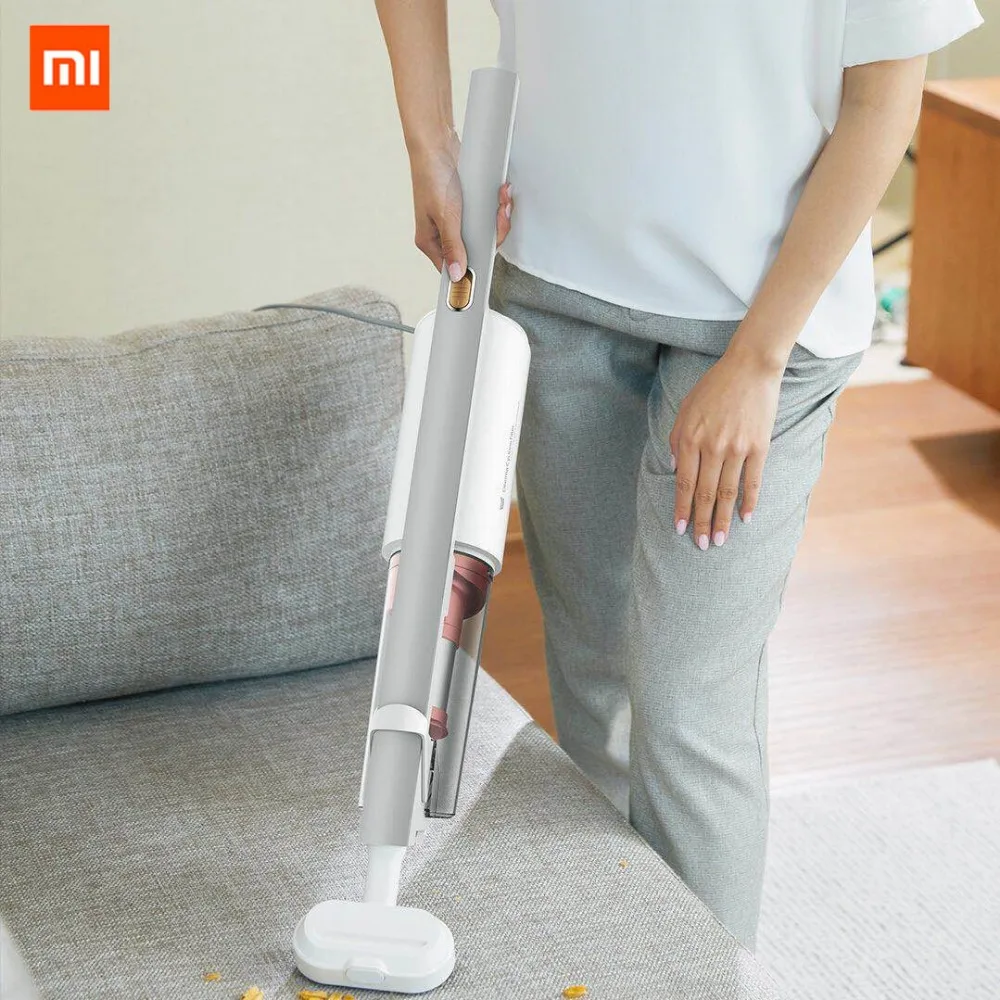 Xiaomi Mijia Deerma DX800S двойной циркуляции вертикальной задней переноски пылесос ручной легкий 220 в 14000P очиститель