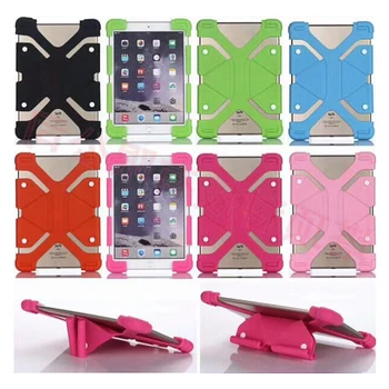

Universal 7-12 Inch Soft Silicone Protection Shockproof Flexible Case With Buttons For iPad/Samsung/Huawei/Xiaomi Tablet Case KT