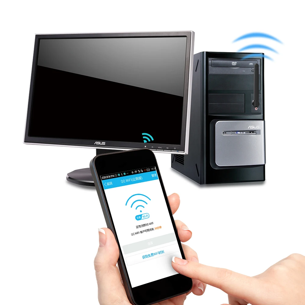 Ralink RT5370 150 м USB 2 0 Wi Fi Беспроводной сетевой карты 802 11 b/g/n Сетевой адаптер с