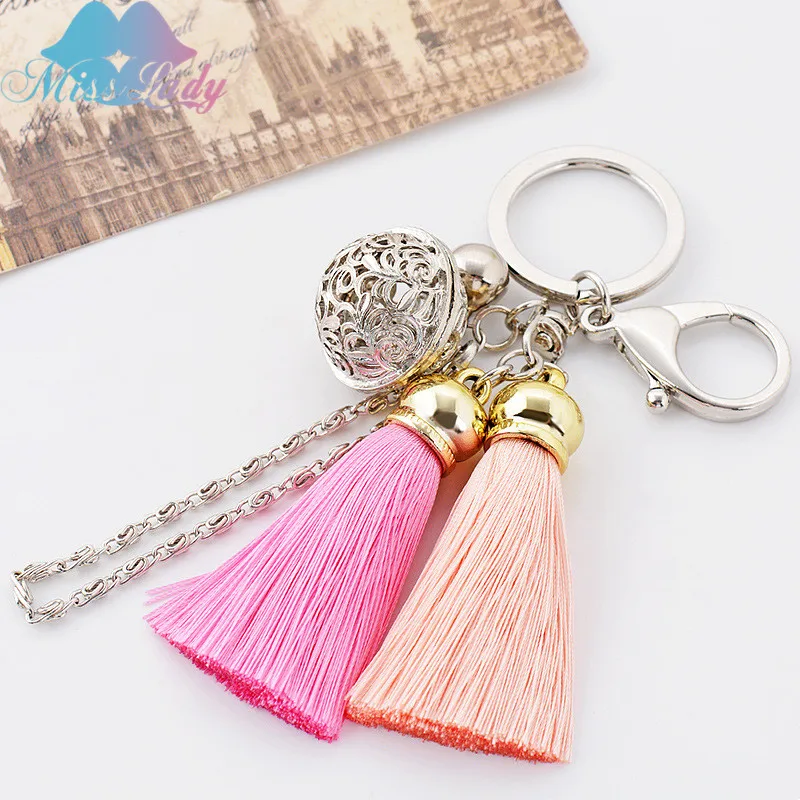 Buy Miss Lady keychain tassel keychain Car New Arrival