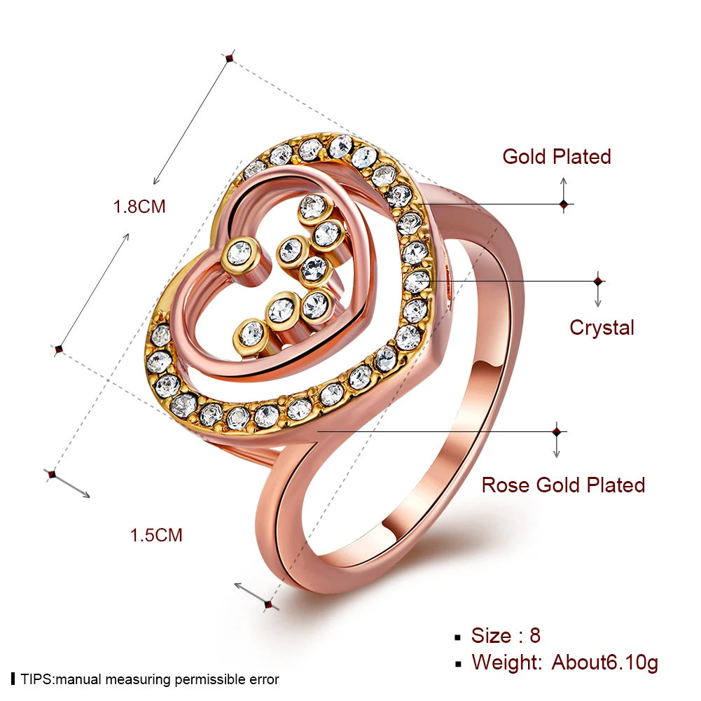 Женские кольца anillos heart alianzas стразы для женщин Ретро стиль|Кольца| |