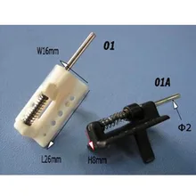 2X навесной фиксированный замок для дверцы кабины catch cover 2 мм диаметр для модели RC