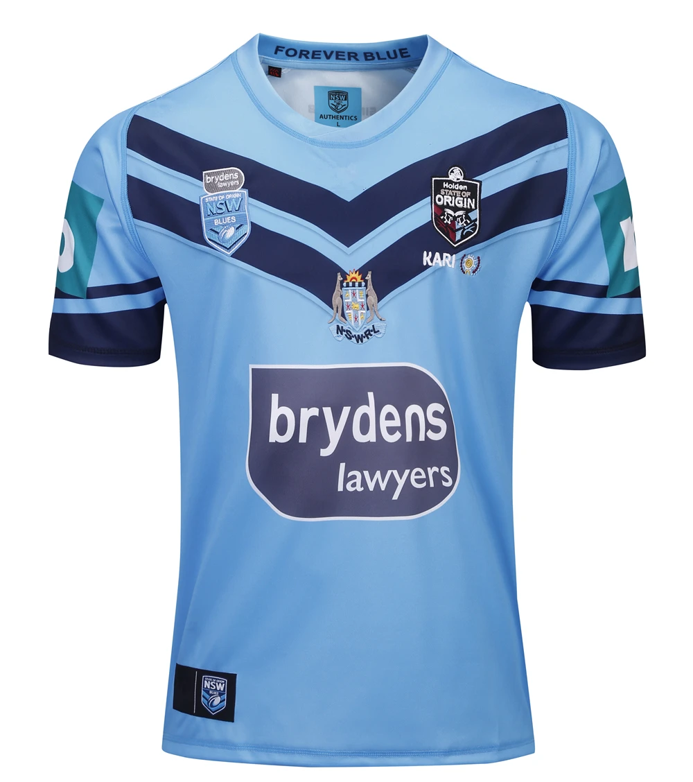 

2019 nsw blues home pro jersey holden nswrl origins Rugby Jerseys New South Wales Rugby League jersey Holton shirt s-3xl