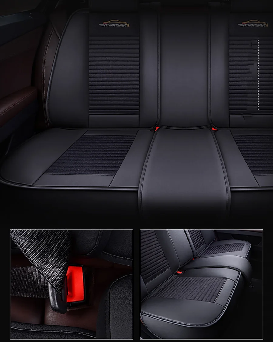 Специальное кожаное автокресло covers5 Подушка сиденья для Ford mondeo Focus 2 3 kuga Edge Explorer