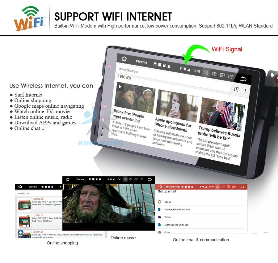 Top 9" Android 8.0 DAB+ Car Stereo Autoradio WiFi RDS BT GPS Car Multimedia Player for BMW E46 M3 3er 318 320 Rover 75 MG ZT SatNav 13 Top 9" Android 8.0 DAB+ Car Stereo Autoradio WiFi RDS BT GPS Car Multimedia Player for BMW E46 M3 3er 318 320 Rover 75 MG ZT SatNav 13