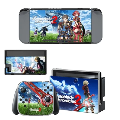 Xenoblade Chronicles 2 виниловая кожная наклейка с покрытием для Kind Switch NS консоль и геймпад игровой стикер наклейки протектор - Цвет: YSNS1020