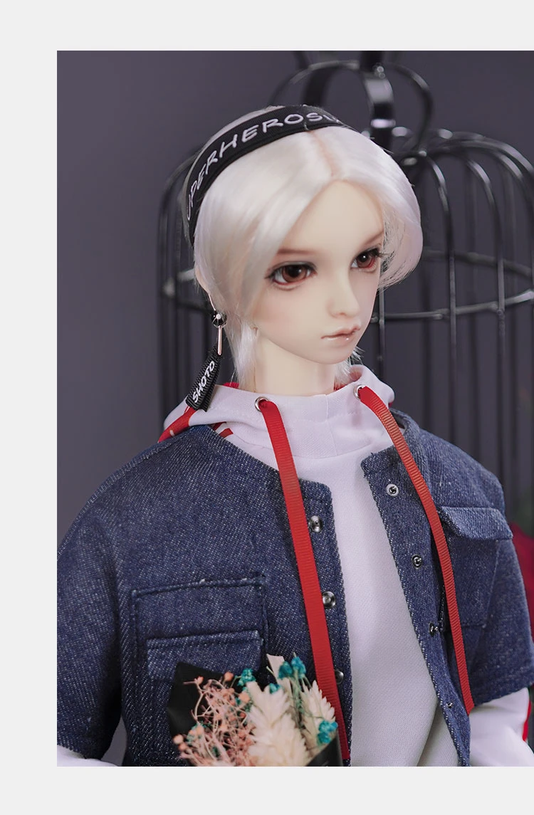 Animal My Hero Academy Cos Todoroki Shoto одежда Топ и штаны костюм BJD 1/3 Одежда для кукол uncle bjd предоплата