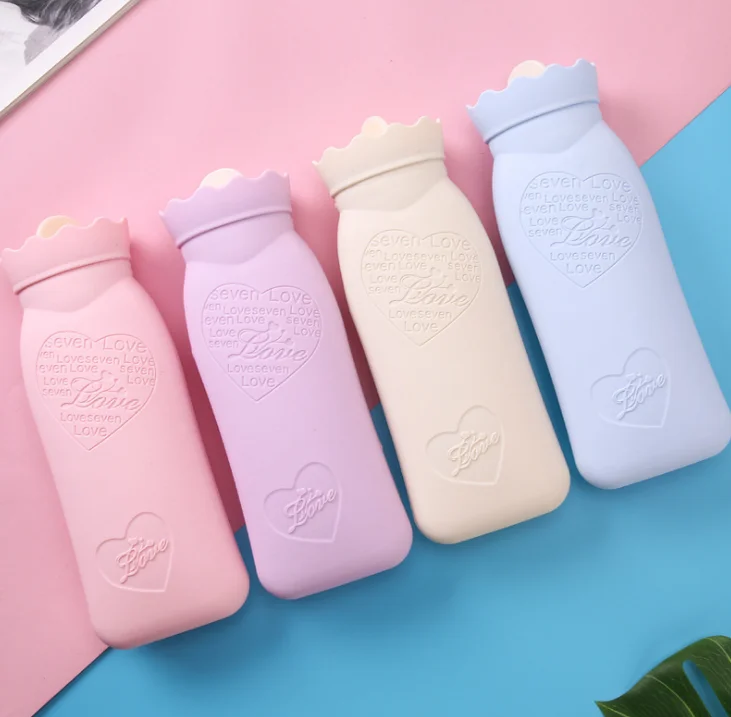 

Silicone Microwave Heating Portable Hand Warmer Girl Pocket Feet Warming Hot Water Bottles Bag Household Storage Bag Tools LF315