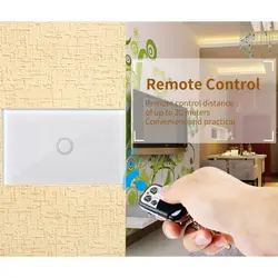 Беспроводной удаленного Управление выключатели Smart Remote Управление стены сенсорный выключатель Smart Управление; закаленное Стекло Панель 110