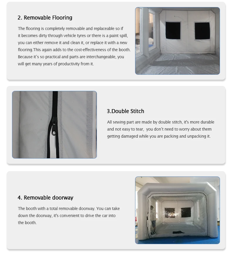 Inflatable Spray Booth 10