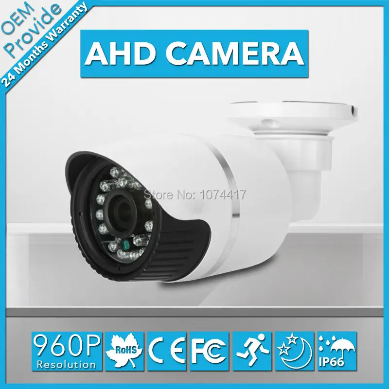 

AHD3613LG New Housing Good Night Vision 960P Security Surveillance 1.3 MP 3.6/6MM Lens IR Cut Filter Security AHD Camera