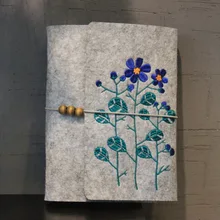 2017 Handmade Special Felt Traveler Dairy Notebook Journal Memory Books Refill Paper Blank Inner Sheets Beautiful Gifts