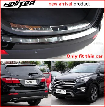 

Different! newest door sill/scuff plate,rear bumper protection for Hyundai Grand Santa Fe 2013-2018,Hitop 5years SUV experineces