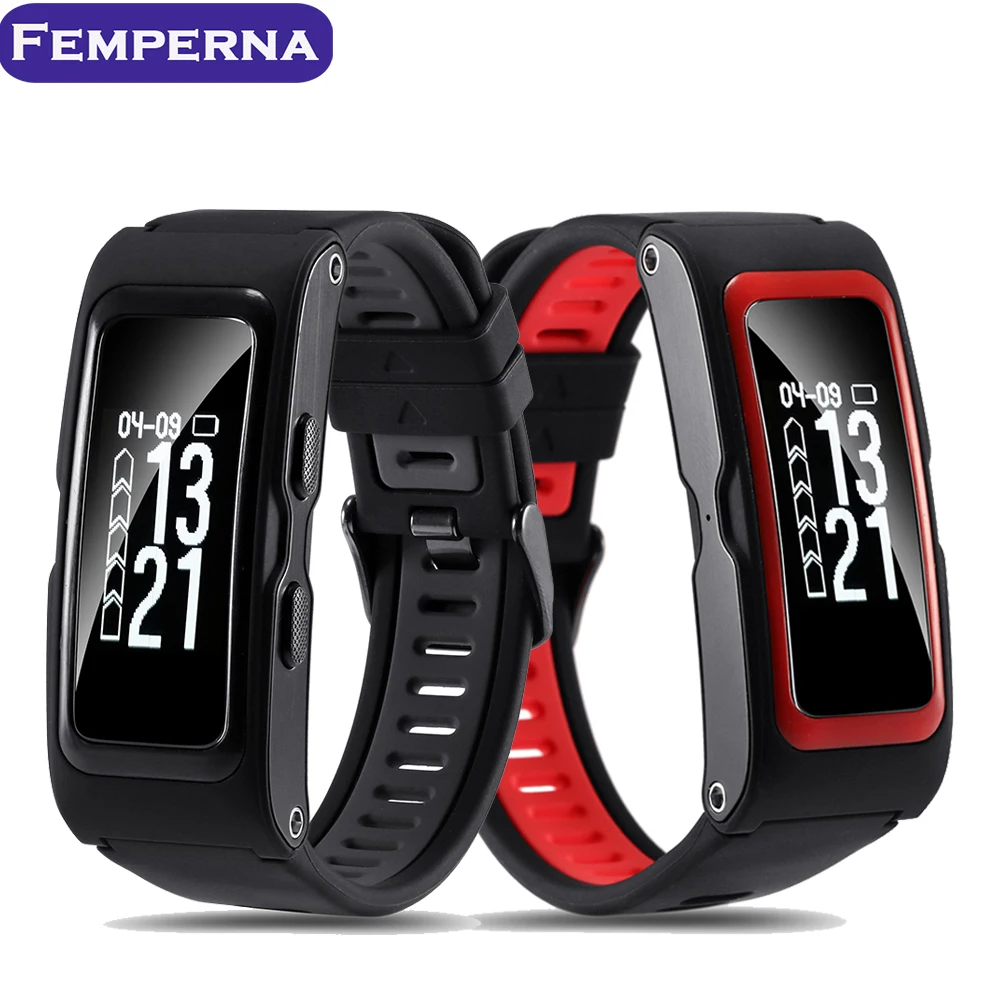Femperna T28 Sport Tracker Smart Band Pressure Temp GPS Heart Rate Monitor Activity tracker fitness bracelet