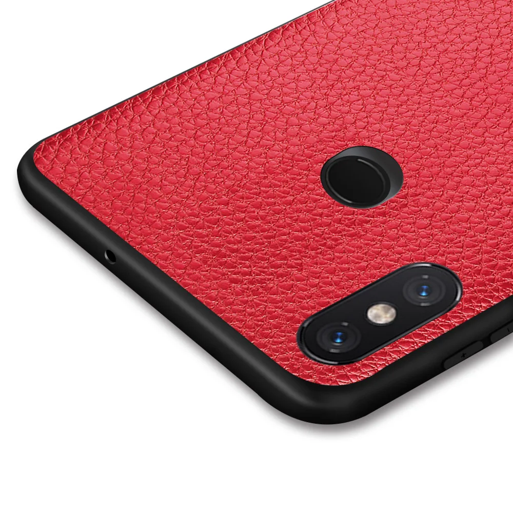 Чехол MOFi для телефона Xiaomi Mi 8 задняя крышка корпус из искусственной кожи чехол Mi8 с
