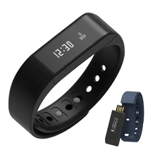 Bluetooth 4.0 W5 Смарт Браслет Группа Сердечного Ритма Монитор Часы Браслет Bluetooth Шагомер Деятельность Трекер Сна Монитора