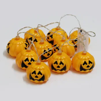

Halloween skull Pumpkin string light christmas garden holiday fairy lights party christmas lights outdoor Wedding decoration