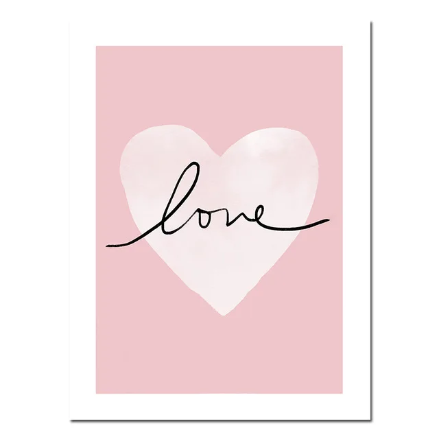 Inspirational-Pink-Quotes-Posters-and-Prints-Minimalistic-Girl-Bedroom-Wall-Art-Nursery-Canvas-Painting-Picture-For.jpg_640x640