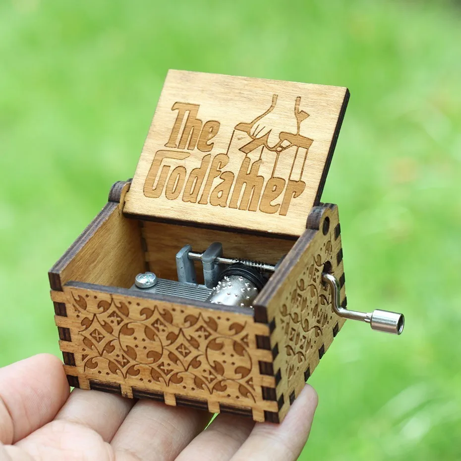 Buy Hand Cranked Music box Game of thrones Antique
