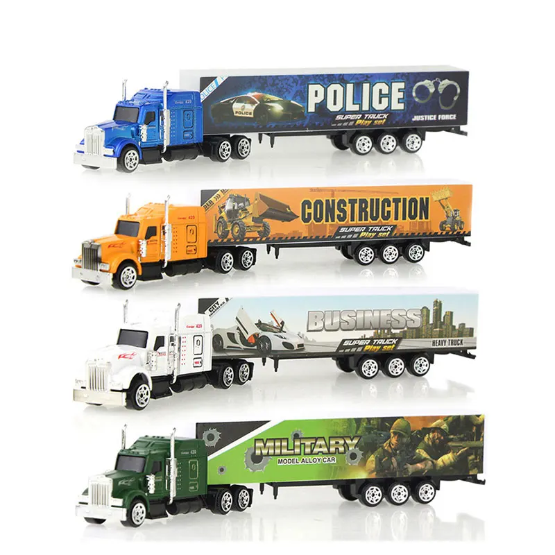 

Multi-styles Mini Sliding Alloy Car Model Diecast Disassembled Model Container Oil Truck Children Educational Toys Birthday Gift