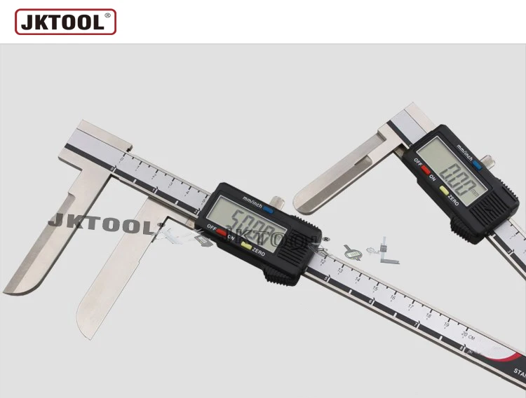 22 300mm 6inch Long Jaw Inside Digital Caliper Inner Long Jaw Digital