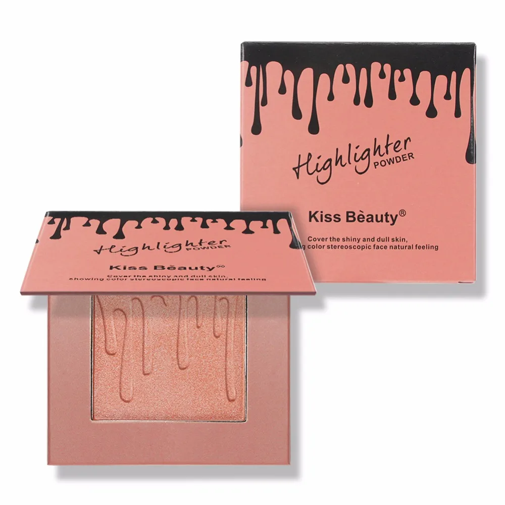 Макияж Highlighter палитра пудры светящийся набор Брендовое подчеркивание контура бронзатор косметика для красоты макияж 6 цветов