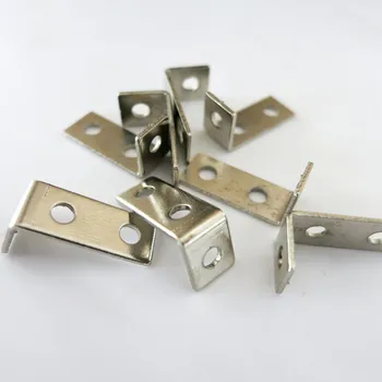 

Feichao 5Pcs L-Shaped Iron (3mm Hole) Fixing Piece Remote Control Car Vehicle Assembly DIY Axle Bracket Spare Parts