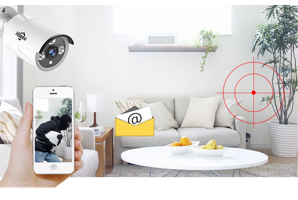 motion detection and e-mail alert
