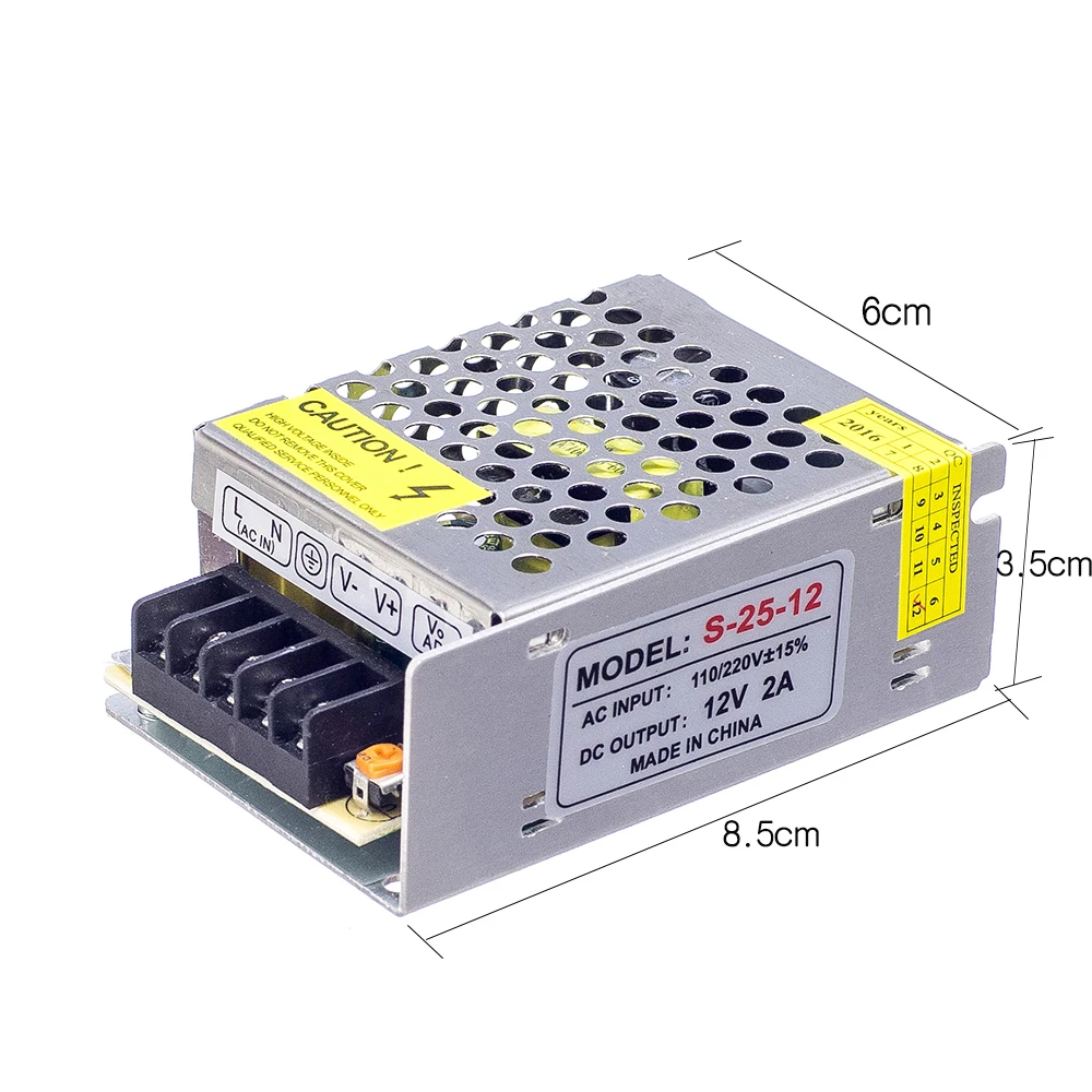 Блок питания для светодиодсветильник ленты SMD 5050 3528 1A 2A 3A 5A 8A 10A 12A 15A 20A 30A 40A AC 110V 265V к