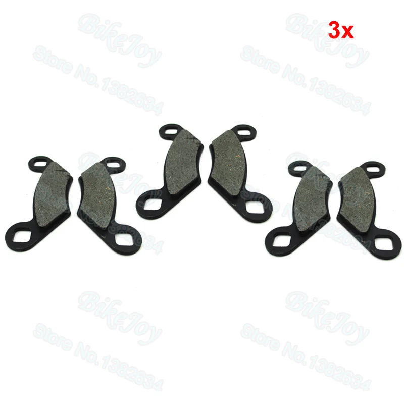 

3sets/pack Front & Rear Brake Pads For Polaris Sportsman 550 850 XP EPS X2 2009-2014