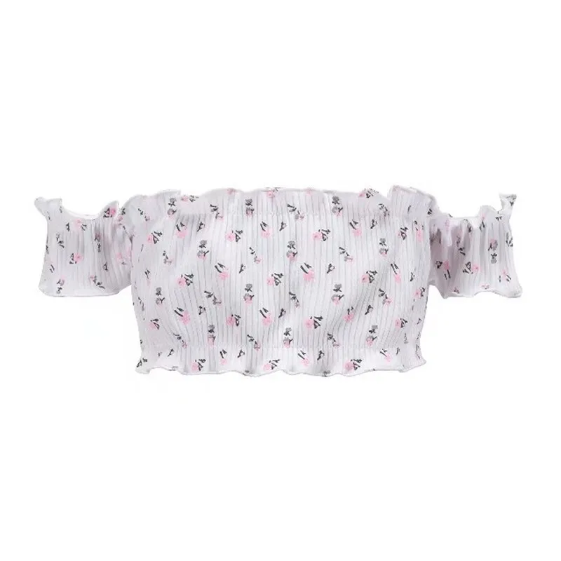 

Sexy Slim Short Paragraph Agaric / New Spring And Summer All-match Multicolor Elastic Collar Subcoating Female