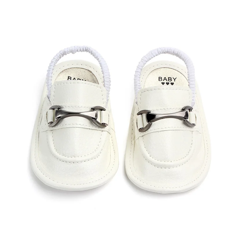 Летняя обувь из искусственной кожи для маленьких мальчиков; обувь для новорожденных; детская обувь для малышей; обувь для первых шагов