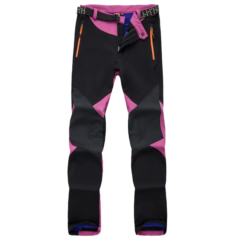 Las mujeres de lana de invierno Softshell pantalones térmicos de deportes al aire libre ropa de marca de Trekking senderismo esquí Pantalones mujer VA095 Las mujeres de lana de invierno Softshell pantalones térmicos de deportes al aire libre ropa de marca de Trekking senderismo esquí Pantalones mujer VA095