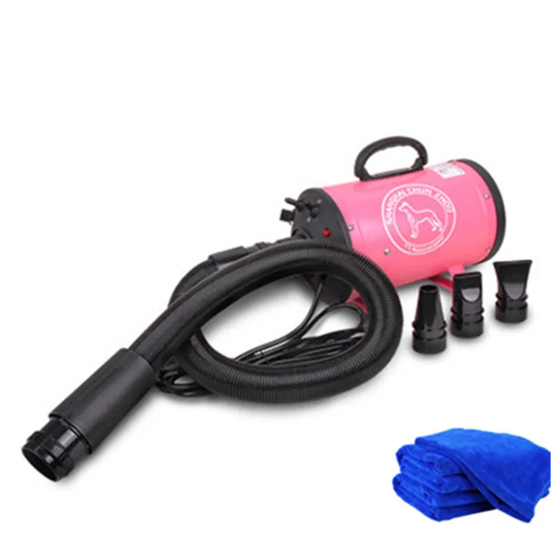 Online Máquina de soplado Pet Mute alta potencia bajo ruido secador de pelo profesional grande perros y gatos secador dedicado no estilo de la grúa
