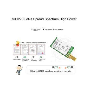 

E32-170T30D LoRa 30dBm Long Range SX1278 170mhz 1W SMA Antenna vhf Wireless Transceiver Transmitter Receiver rf Module