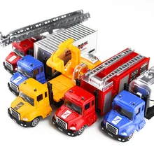 Meninos de simulação Modelo de Carro Puxar Para Trás Fosco Diecast Metal Veículos Mini Veículo de Construção Da Liga Do Carro Brinquedos Presente Para As Crianças