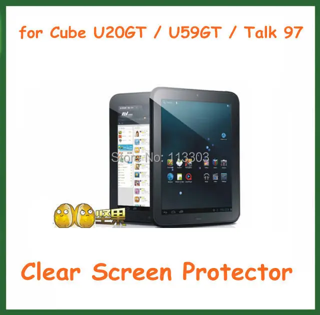 5 шт. Ультрапрозрачная Защитная пленка для Cube U20GT Talk97 U59GT Talk 97 розничная упаковка