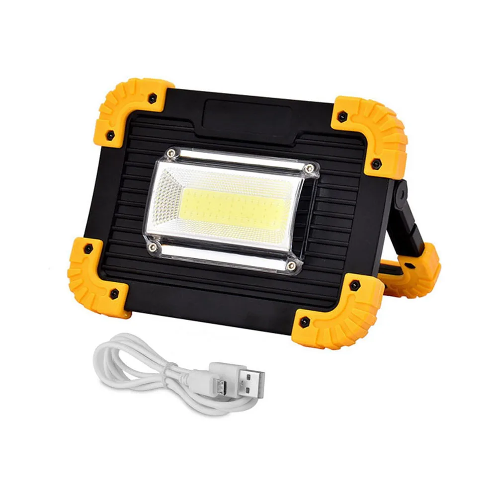 20W COB LED Portable Work light Indoor Outdoor Spotlight USB Charging 4