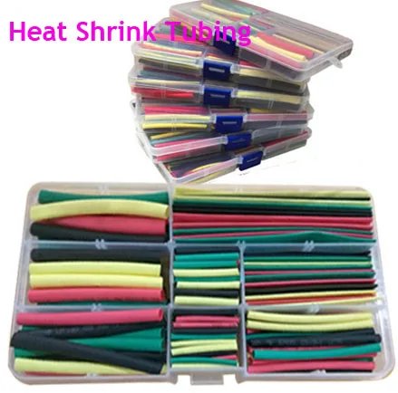 

Wholesale 180pcs 4 Colors Heat Shrink Tube Assorted Cable Wire Wrap Electric Insulation Sleeve cable sleeve